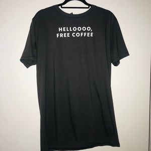 Starbucks Hello Free Coffee T-shirt (new)